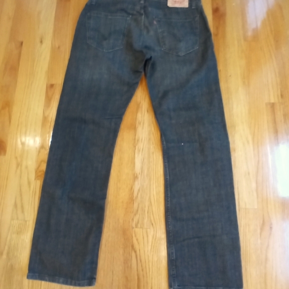 LEVI STRAUSS Straight Fit Black Jeans - Picture 4 of 8